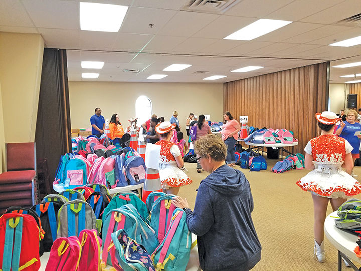 The Center arranges annual backpack event
